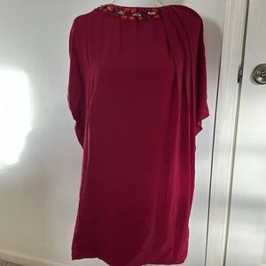 Gianfranco Ferre silk dress sz 40 Italian, US 4/S NWT